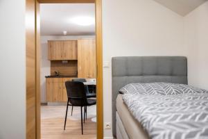 Postel nebo postele na pokoji v ubytování Defereggerhof St Veit in Defereggen