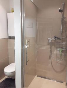 Koupelna v ubytování Tolle Zweizimmer-Wohnung in Rosenheim Süd