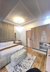 Kuchyň nebo kuchyňský kout v ubytování 3 & 4 Bedroom Luxury Home Lekki + 18 fotografií