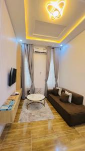 Posezení v ubytování 3 & 4 Bedroom Luxury Home Lekki