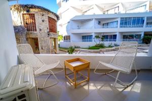 Balcone o terrazza di OCEANPARADISE to you ALBATRO l Y ll