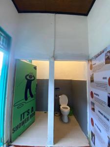 Koupelna v ubytování Hijau Hostel