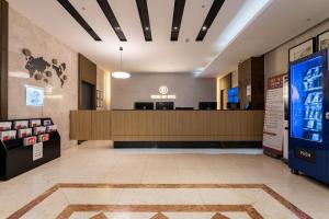 Browndot Hotel Incheon Songdo大厅或接待区