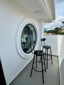 Balkoni atau teres di Sky View Memory Inn