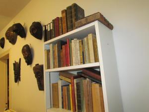 Knihovna v bed and breakfast