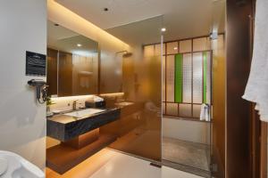Vannituba majutusasutuses Guangdong Hot Spring Hotel