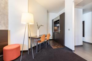 Kuchyň nebo kuchyňský kout v ubytování Garner Hotel Berlin - Mitte by IHG