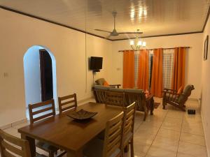 Posezení v ubytování Leo Selfcatering