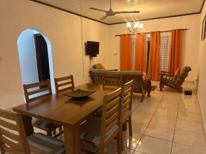 Posezení v ubytování Leo Selfcatering