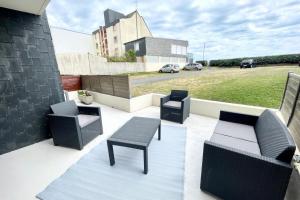 Posedenie v ubytovaní T3 Neuf Archi Cocooning Terrasse Face à la mer