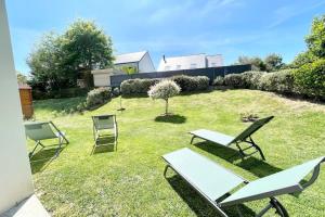 Vonkajšia záhrada v ubytovaní Charmant T3 Ultra cosy Jardin 50m des plages