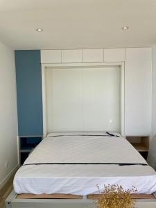 Lovely T1 d architecte de standing Vue mer 360客房内的一张或多张床位