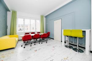 Benedikt City Center Hostel的休息区
