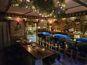 En restaurant eller et spisested på Božská usedlost