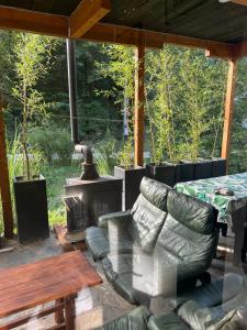 Posezení v ubytování Jarmenovci Glamping Resort