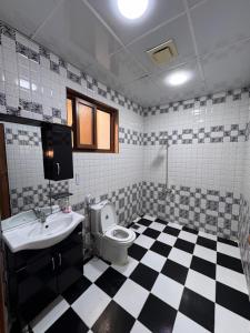 Koupelna v ubytování Nasim hotel