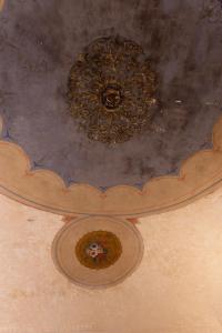 a ceiling of a building with a painting on it at Residenza Monaldeschi in Orvieto +43 photos