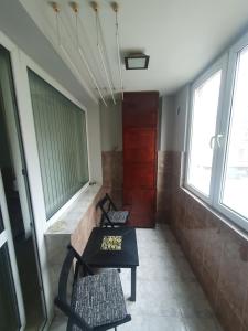 A seating area at Eli Apartment Burgas Center