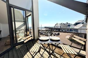 Balkón nebo terasa v ubytování T2 Neuf Top Cocooning Terrasse - Face à la mer