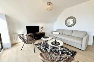Posedenie v ubytovaní T2 Neuf Top Cocooning Terrasse - Face à la mer + 22 fotografií