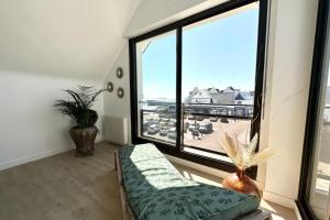 Balkón nebo terasa v ubytování T2 Neuf Top Cocooning Terrasse - Face à la mer