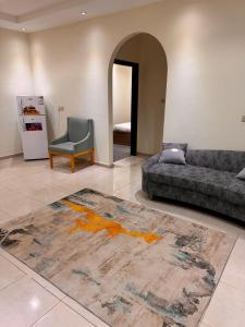 Χώρος καθιστικού στο لاقينا هوم- شقق مخدومة شظاه