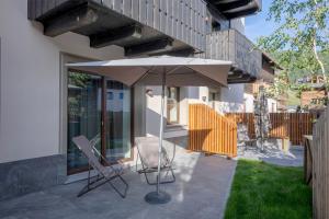 A balcony or terrace at Residence Nevegall