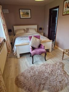 Postel nebo postele na pokoji v ubytování Drummonds House