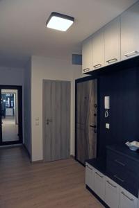 Η κουζίνα ή μικρή κουζίνα στο Luxury Apartment 5 Mins from Slopes Parking