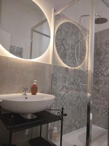 Koupelna v ubytování La Casa di Ale