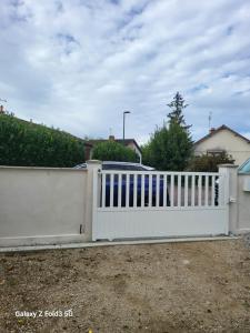 Balkón nebo terasa v ubytování Chambre privée chez l'habitant