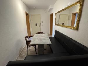Posezení v ubytování 3 Zimmer Wohnung