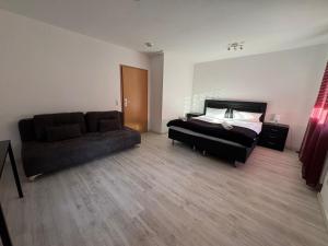 Posezení v ubytování 3 Zimmer Wohnung