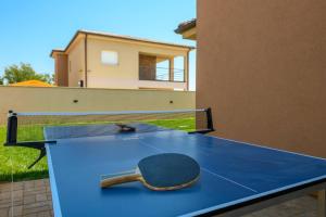 Stolný tenis v ubytovaní Villa Brionika mit Pool alebo v jeho okolí