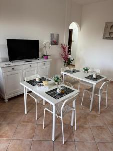TV/trung tâm giải trí tại Guest House La Casaccia