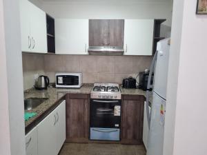 Køkken eller tekøkken på Departamento centrico Mascardi + 12 billeder