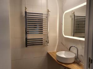 Koupelna v ubytování Onderste appartement