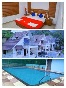 Bazén v ubytování RAIN DROPS PREMIUM VILLAS - Athirappilly nebo v jeho okolí
