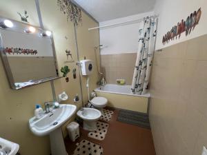 Koupelna v ubytování Ciao Brescia