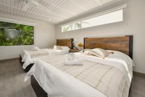 Postel nebo postele na pokoji v ubytování Aloe B&B + 37 fotografií