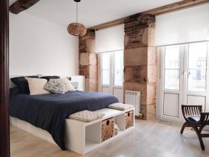 Ένα ή περισσότερα κρεβάτια σε δωμάτιο στο Apartamento Nova