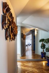 a view of the hallway of a house at Villa Cascais Boutique Hotel in Cascais