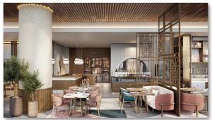Posezení v ubytování Mandarin Oriental Downtown, Dubai