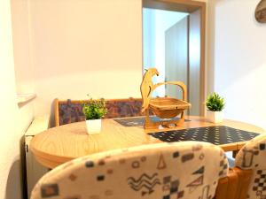 O zonă de relaxare la Piano Apartment Halle Center - Netflix - Free WiFi 2