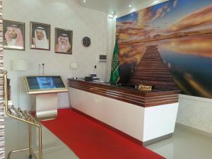 The lobby or reception area at Lara Al Jawf Hotel Apartments