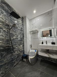 Koupelna v ubytování Solana Garden Hotel + 33 fotografií