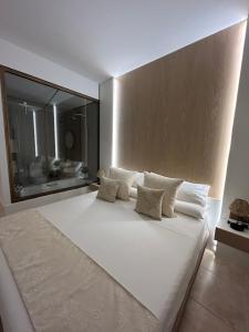 Ένα ή περισσότερα κρεβάτια σε δωμάτιο στο Zen Garden Apartment +63 φωτογραφίες