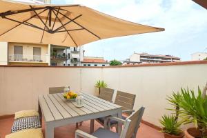 A balcony or terrace at Casa Cosi Masaccio