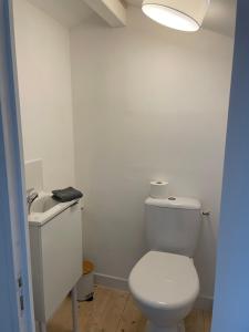 Koupelna v ubytování T3 duplex vue mer