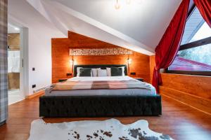 Postel nebo postele na pokoji v ubytování Chalet Belle Vue